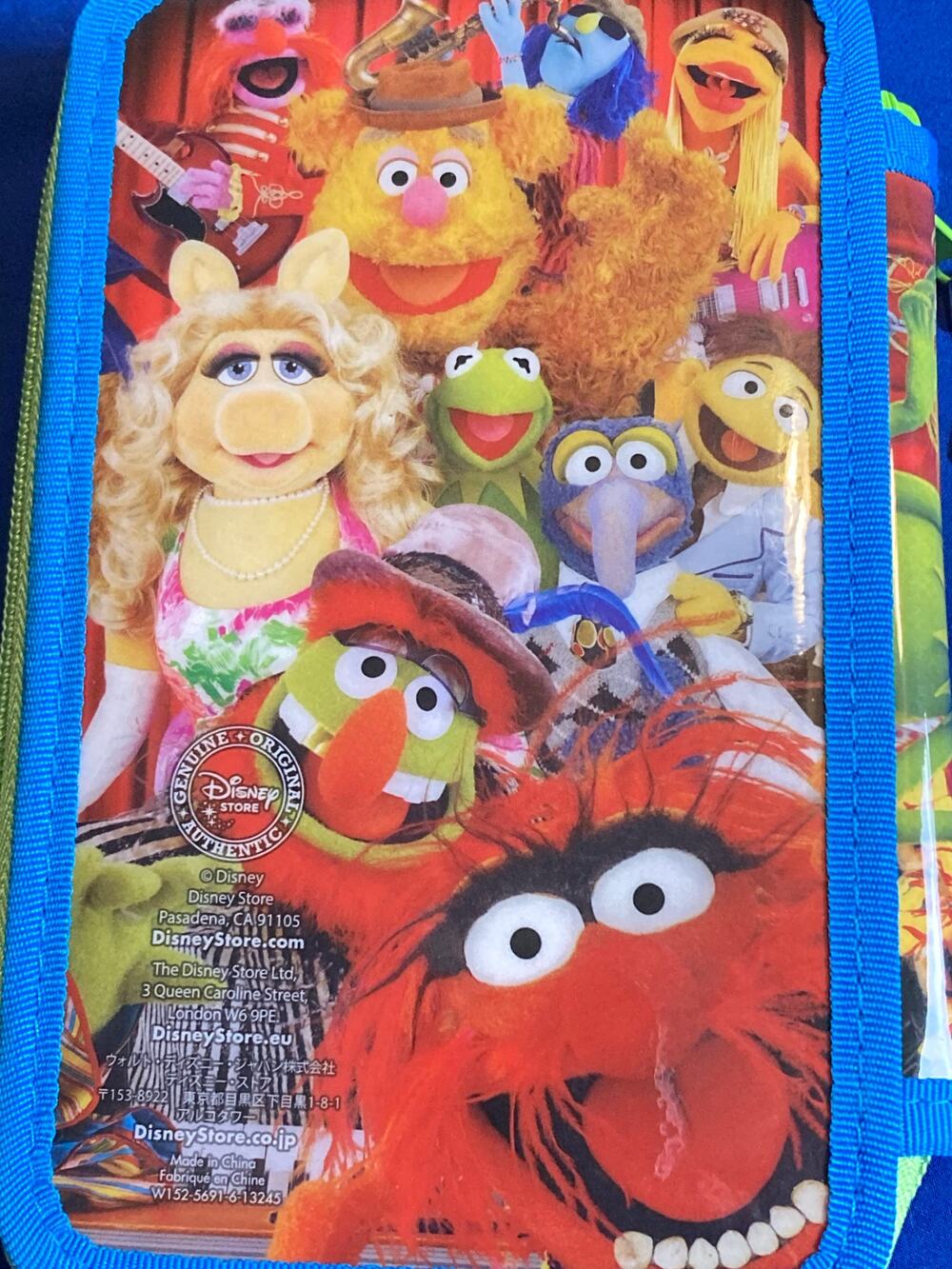 Rare Disney Store Art Stationary Set 2014 Muppets Kermit Miss Piggy Fozzie